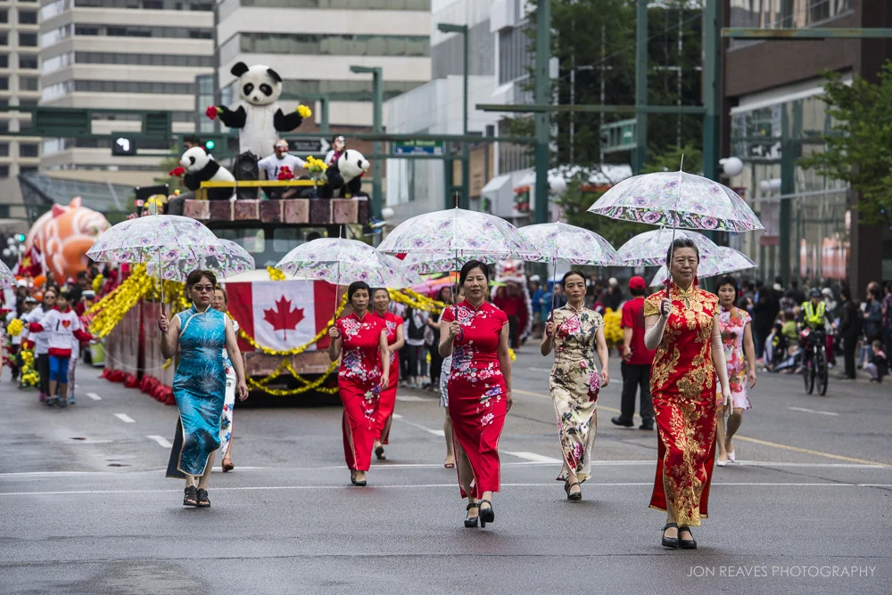 Chinese Community Float, K-Days Parade, Edmonton 