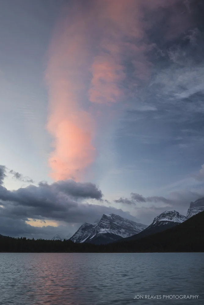 Waterfowl Lakes Sunrise