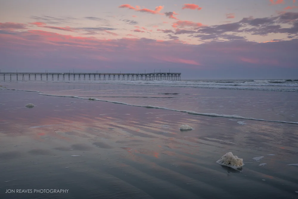 Pink Reflections, Sunset Beach, North Carolina