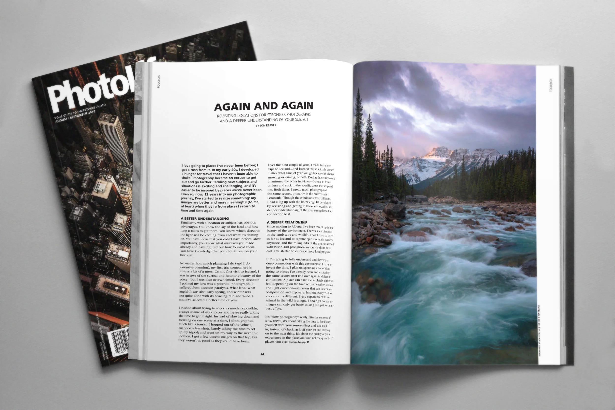 August/September 2019 issue of PhotoLife Magazine