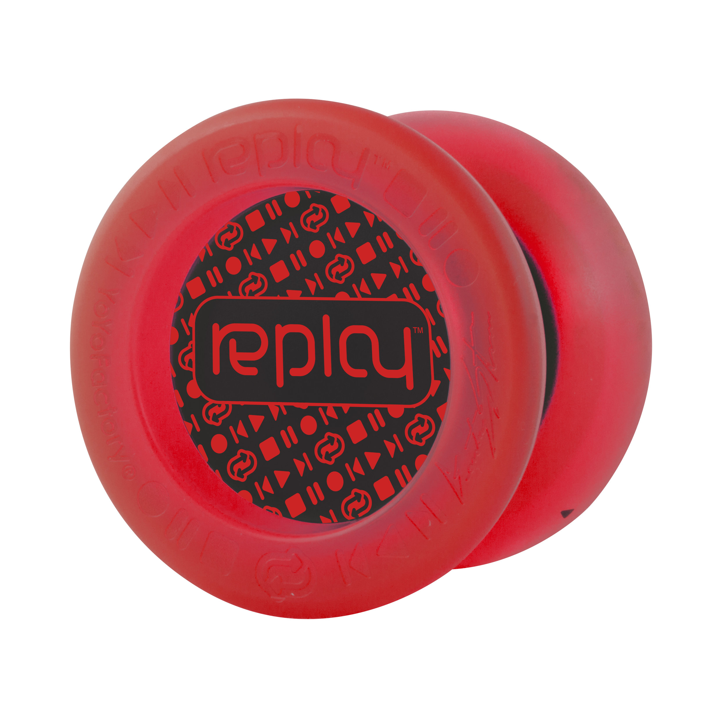 Replay Black Red Cap Responsive Yo Yo Beginner Type Gentry Stein Edition from The YOYOFACTORY 
