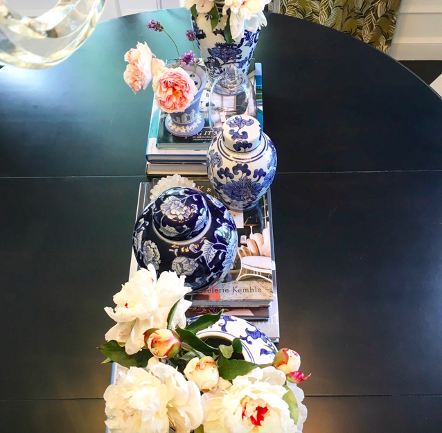 My collection of blue Chinoiserie pots