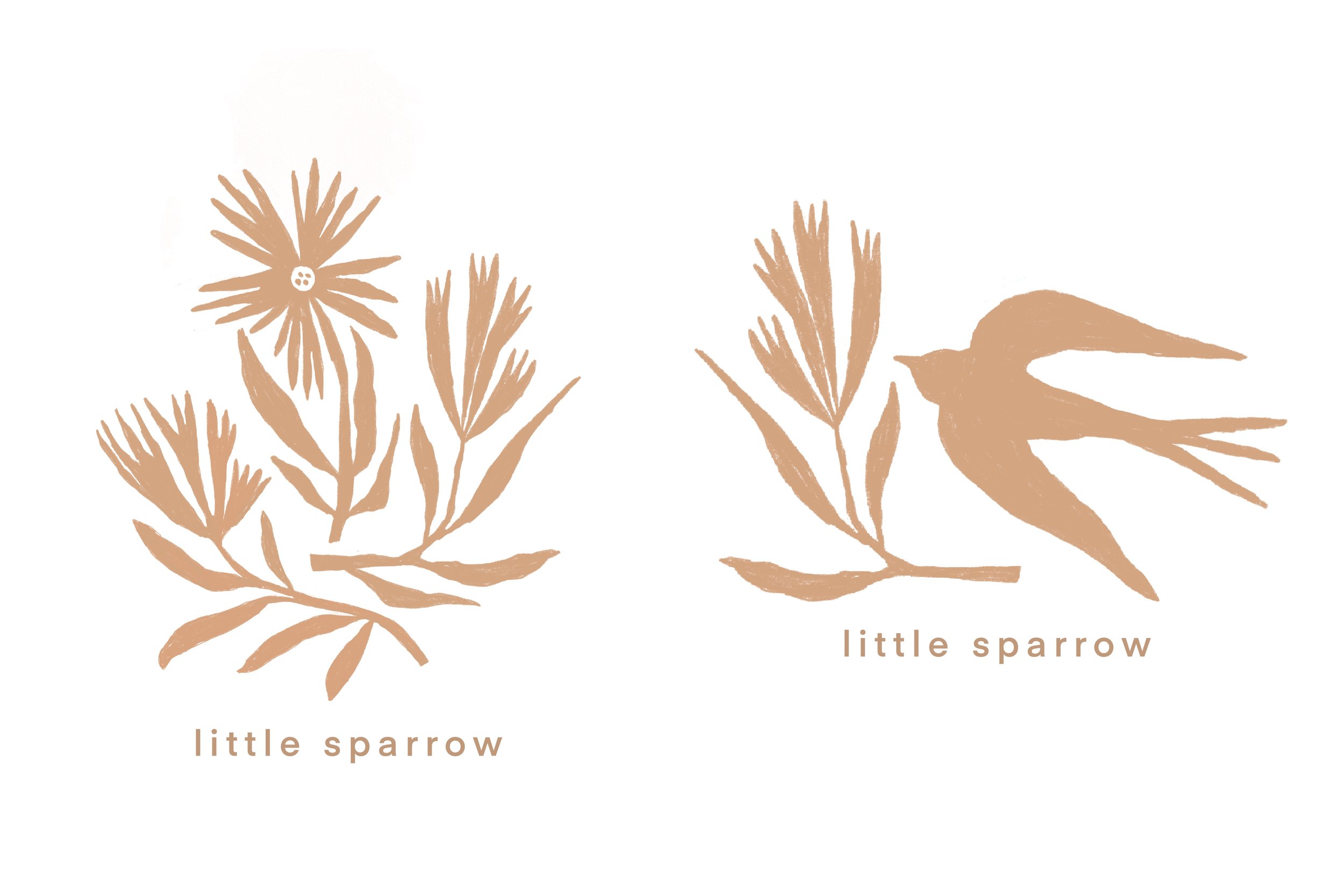 Little Sparrow Flower Farm logo