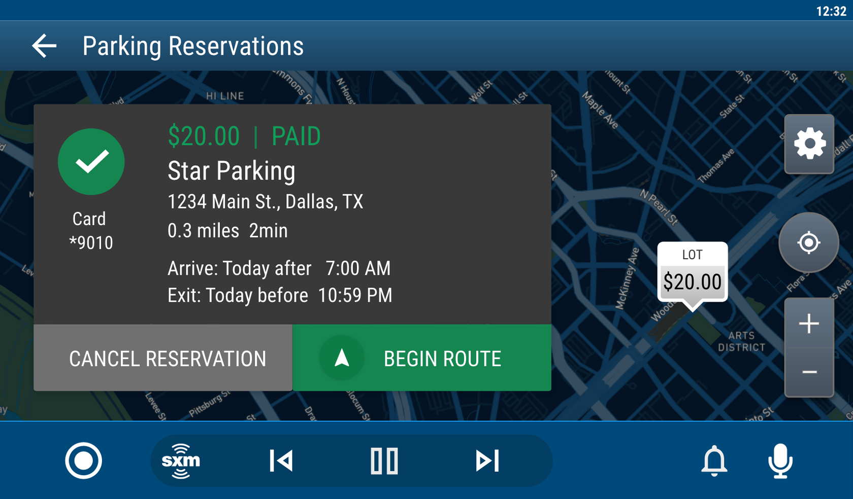 Automotive Head Unit Interaction Design