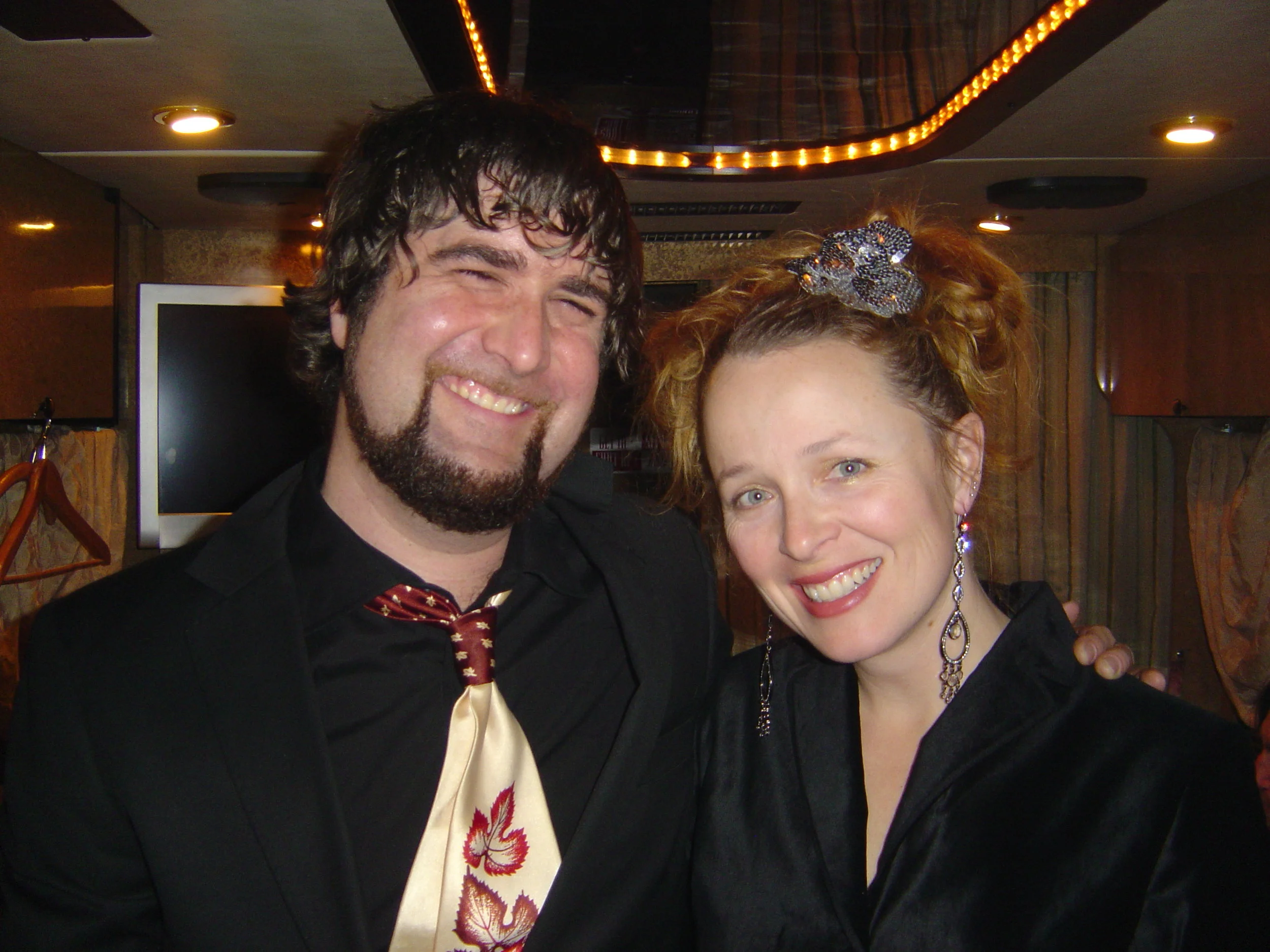 With Jim Greer - On tour with the Rondo Brothers