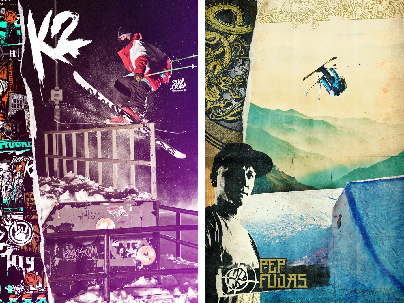 Sean Jordan and Pep Fujas