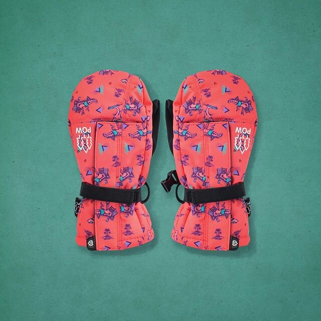 &lsquo;Party Puss&rsquo; snow mitts for the littlest rippers. Available now. | @powgloves
.
.
#powgloves #creativesnack #designbrew #creativitymix #productdesign #patterndesign #slowroastedco #designinspiration #thedesignfix #graphicdesign #80s #part