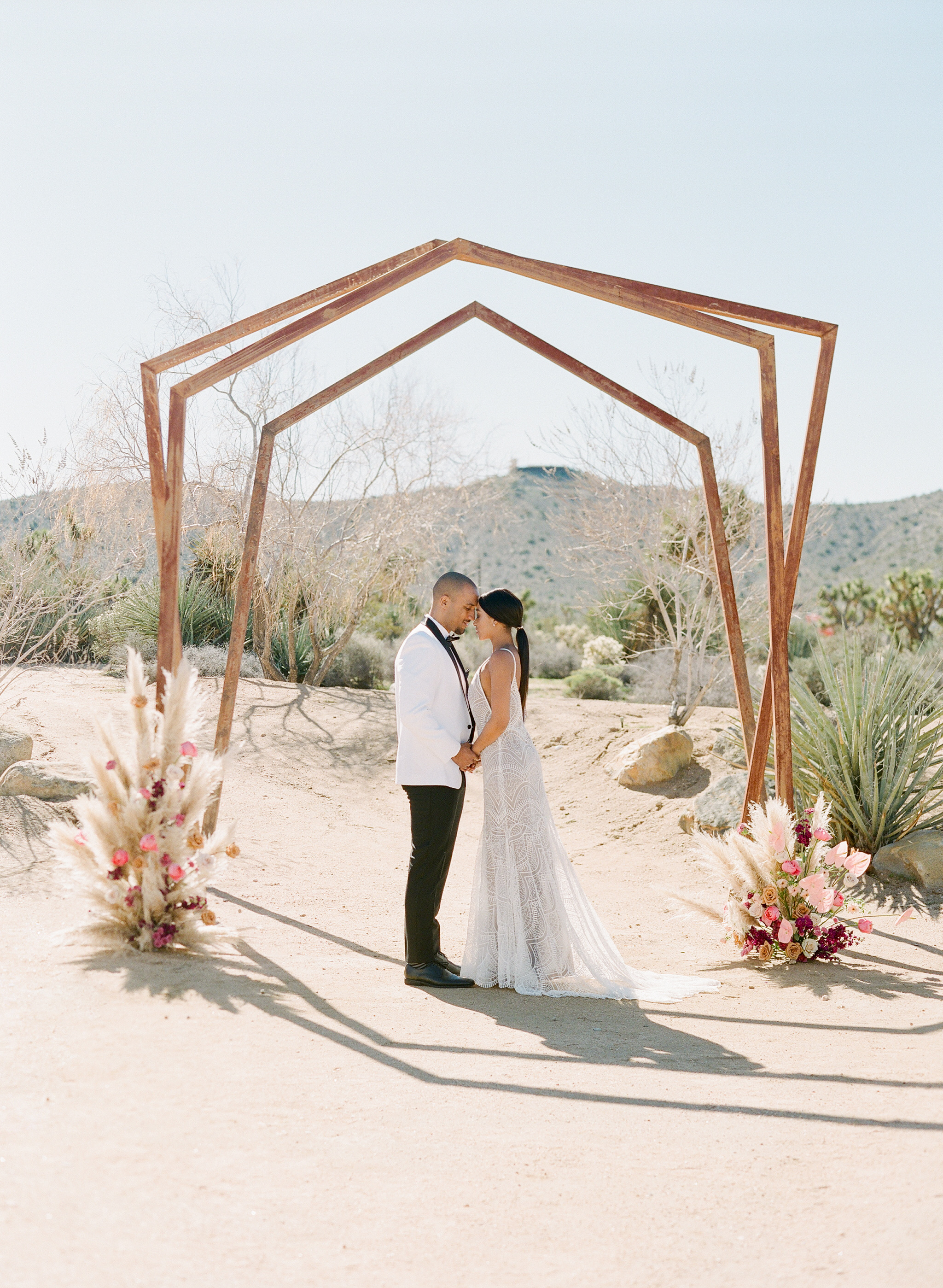 Savan Photography I Mon Amie Bridal Salon I Wtoo by Watters dress I Stitch + Tie tux I Oak + Amble flowers