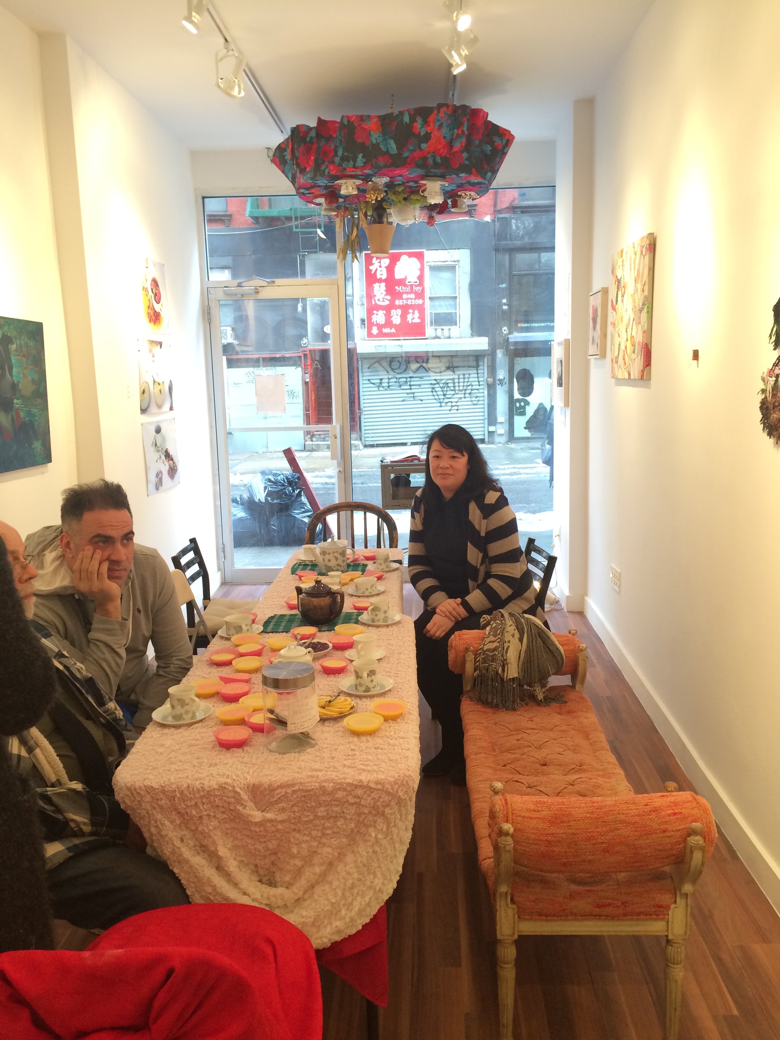 Mood Cookies And Tea at AHA Fine Art Gallery in Manhattan, NY