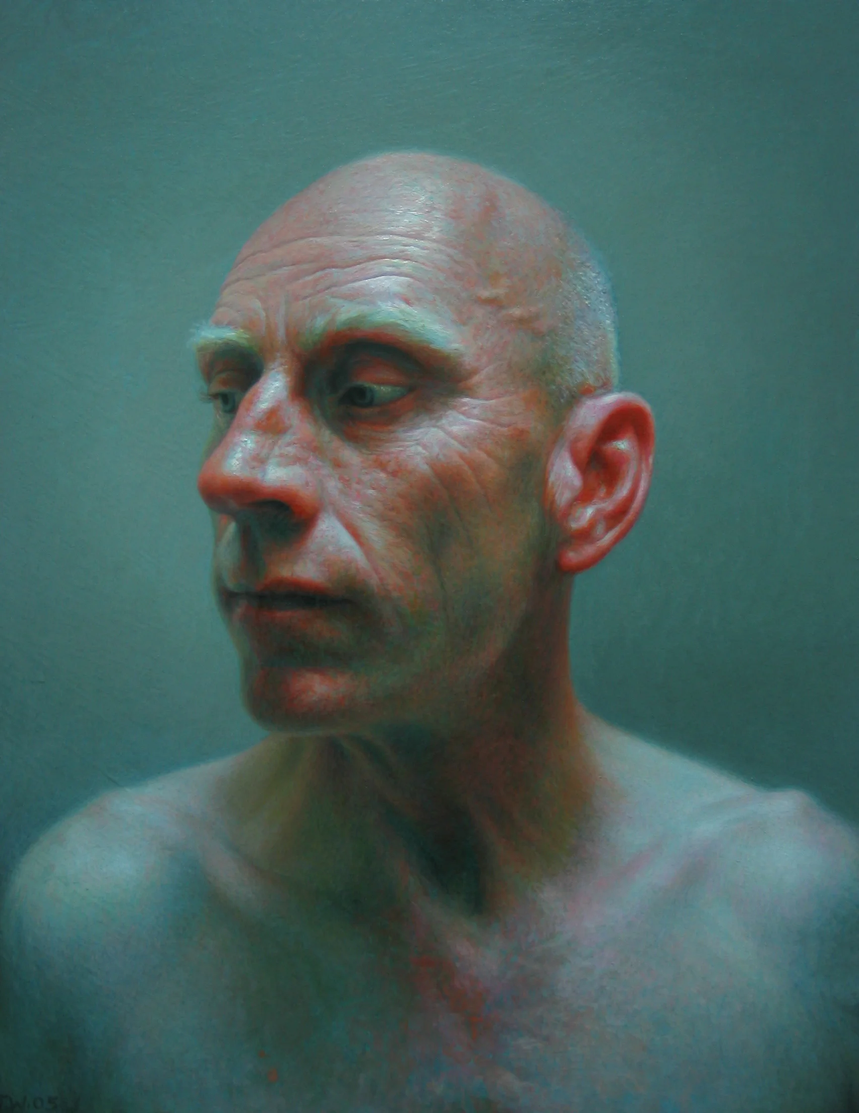 Stewart. Oil on Panel.