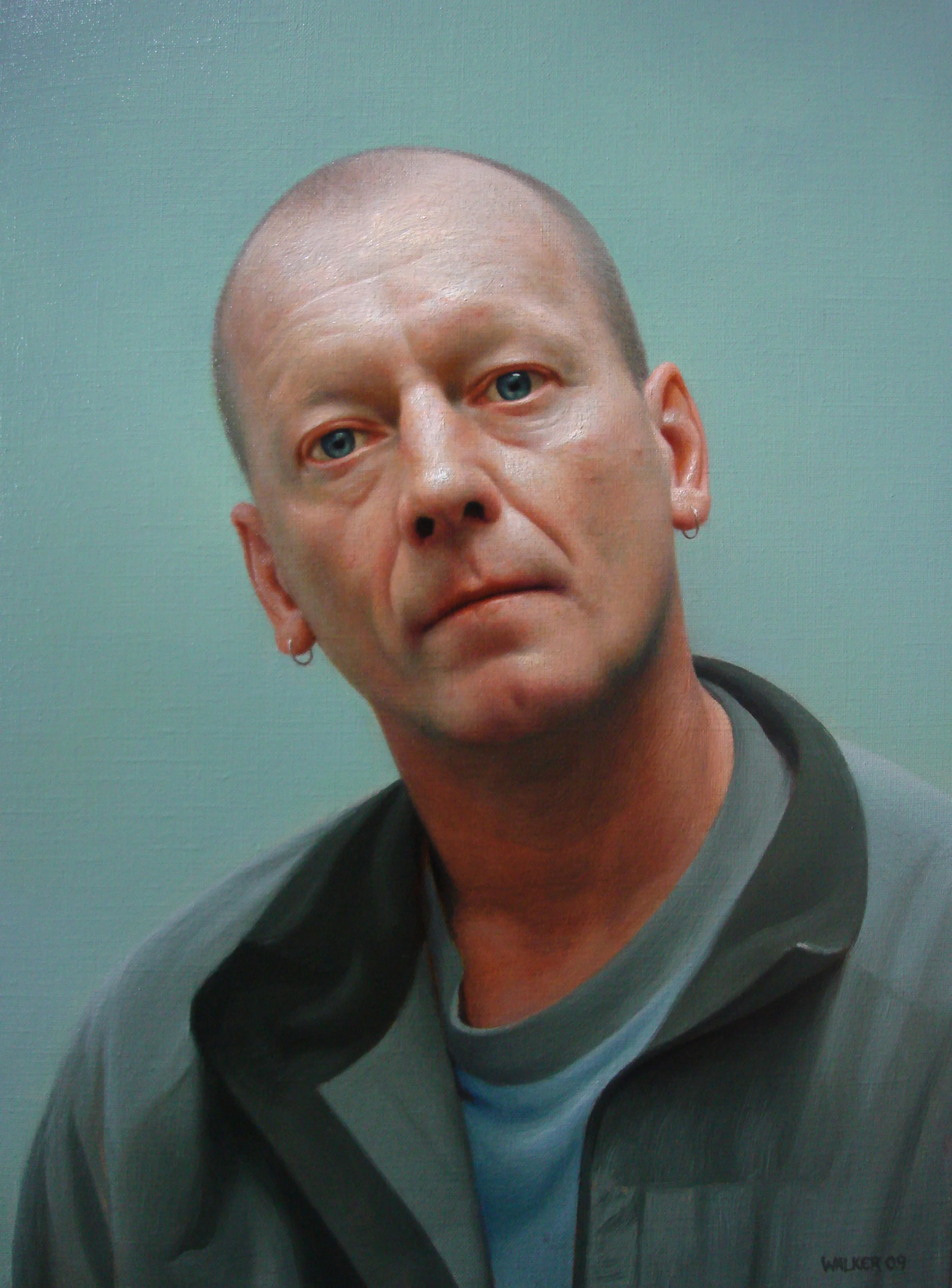 Frank. Oil on panel.