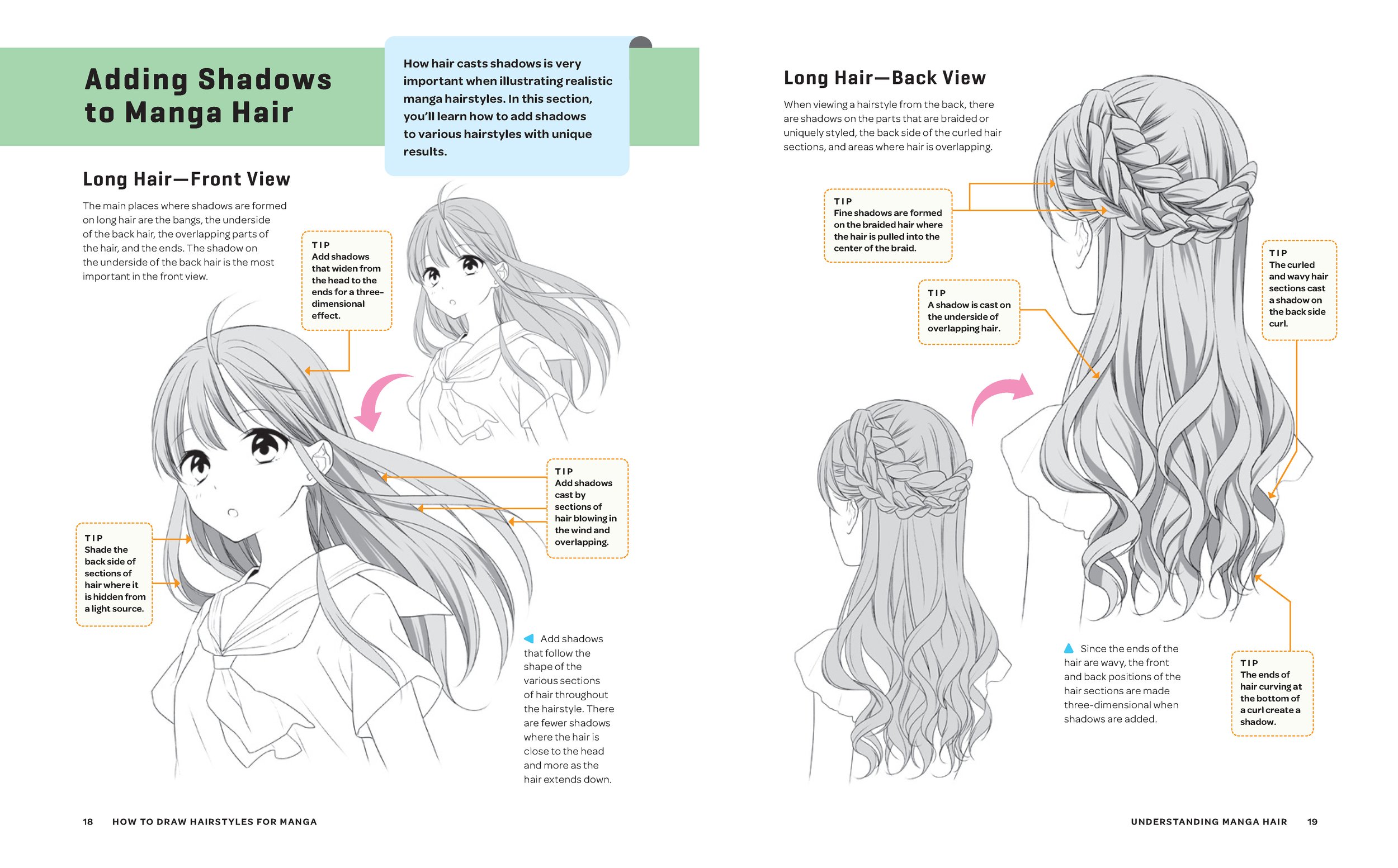 How to Create the Hair of your Manga