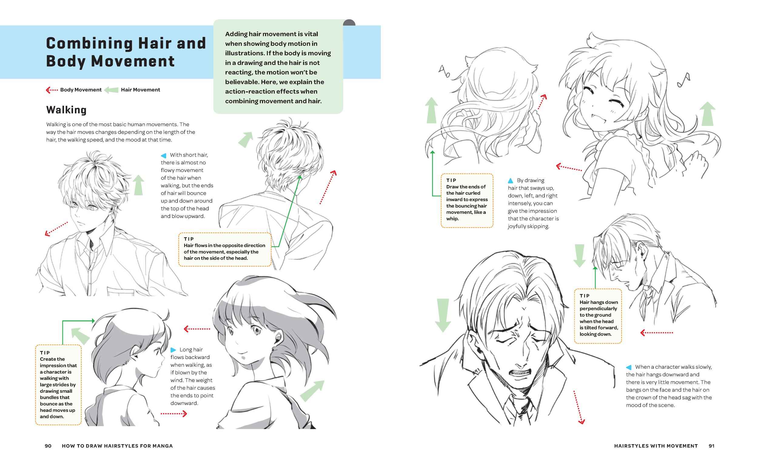 How to Draw Hairstyles for Manga by Studio Hard Deluxe