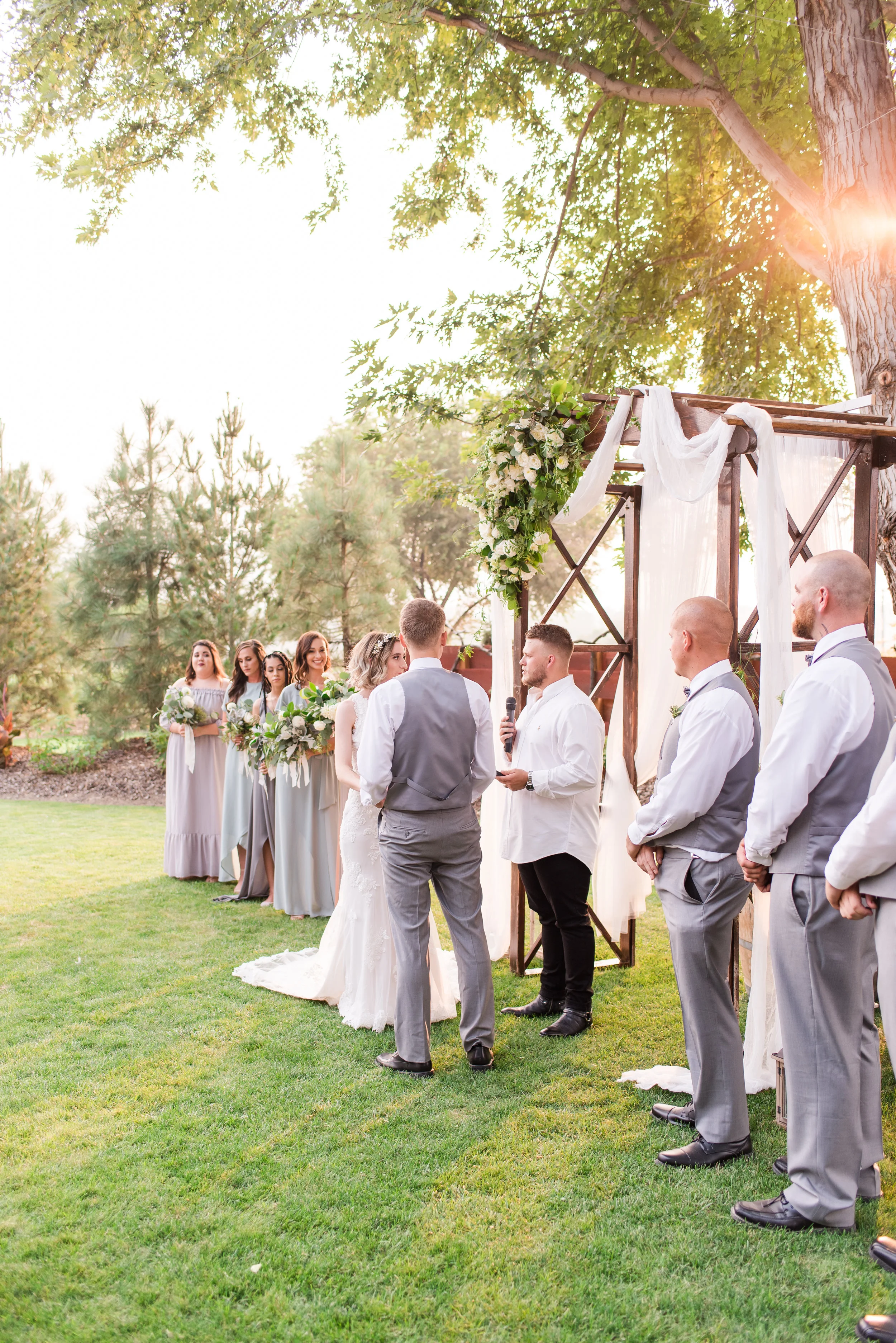 Tucannon Cellars Sugar Pine Barn - Benton City, Washington Wedding - Shady &amp; Michael Calaway