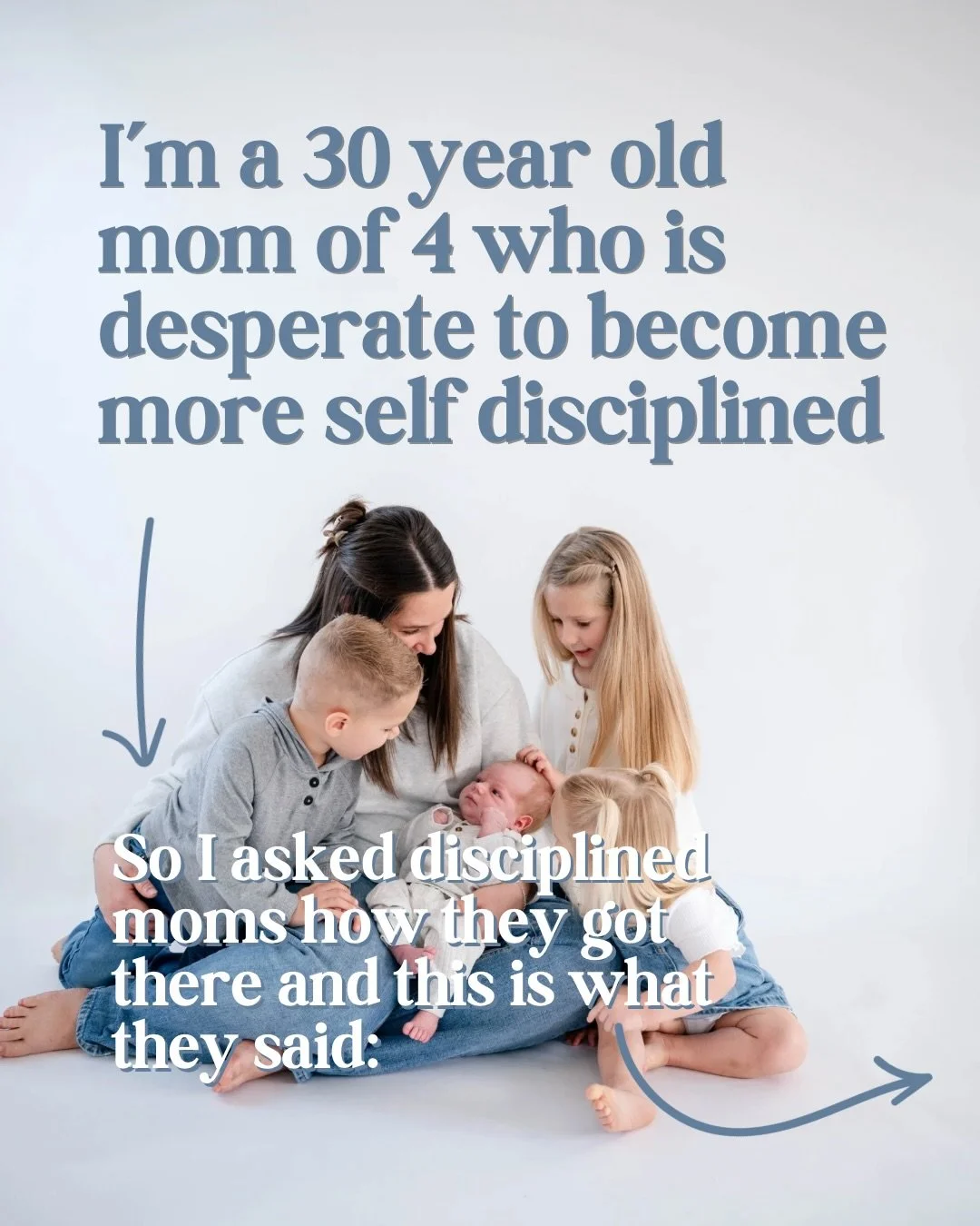 Yesterday I asked how disciplined moms got there. I am CRAVING self discipline, but as a stay at home mom, I have too much freedom and that often means I&rsquo;m not doing some of the things I want to do because I just don&rsquo;t have the discipline