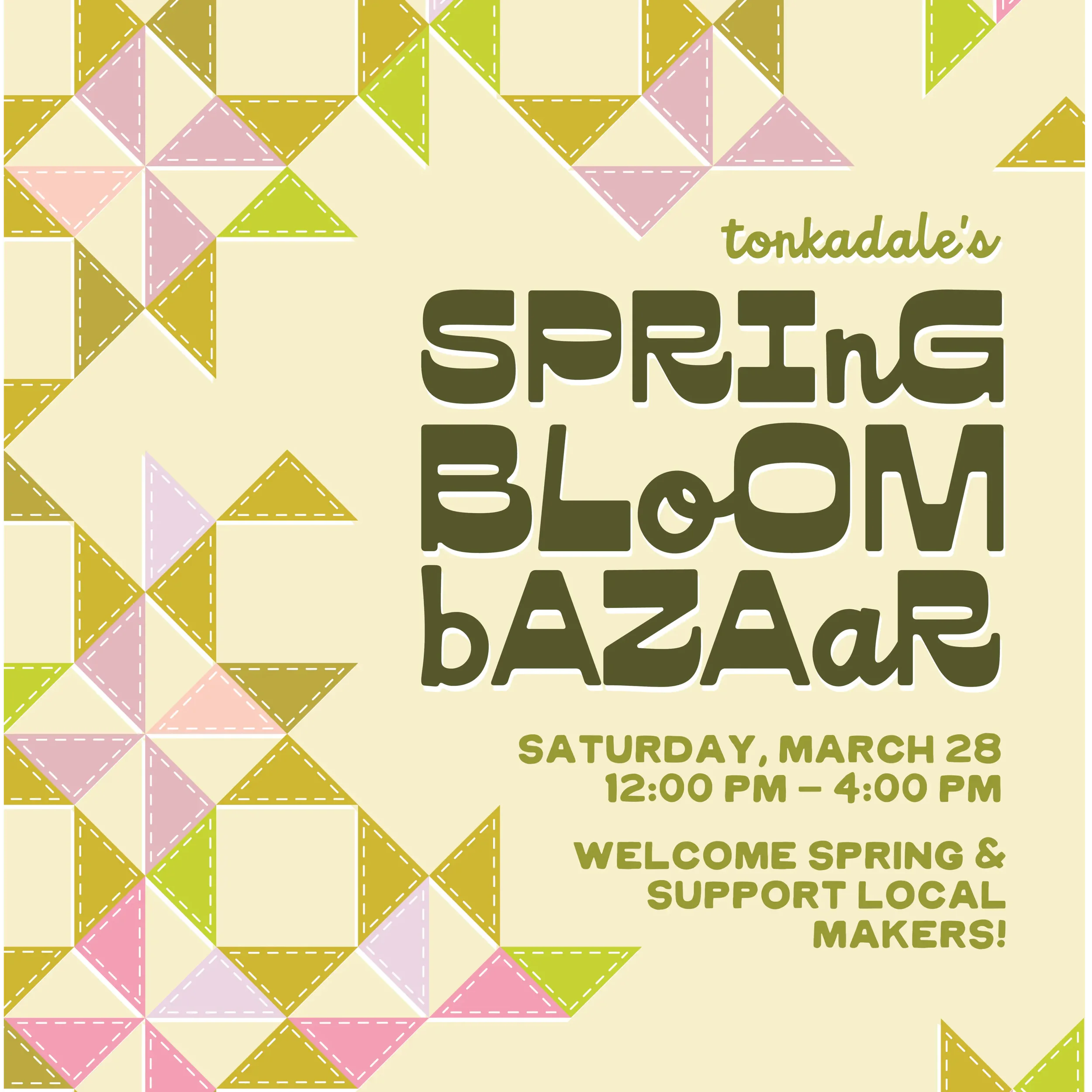 Spring Bloom Bazaar at Tonkadale