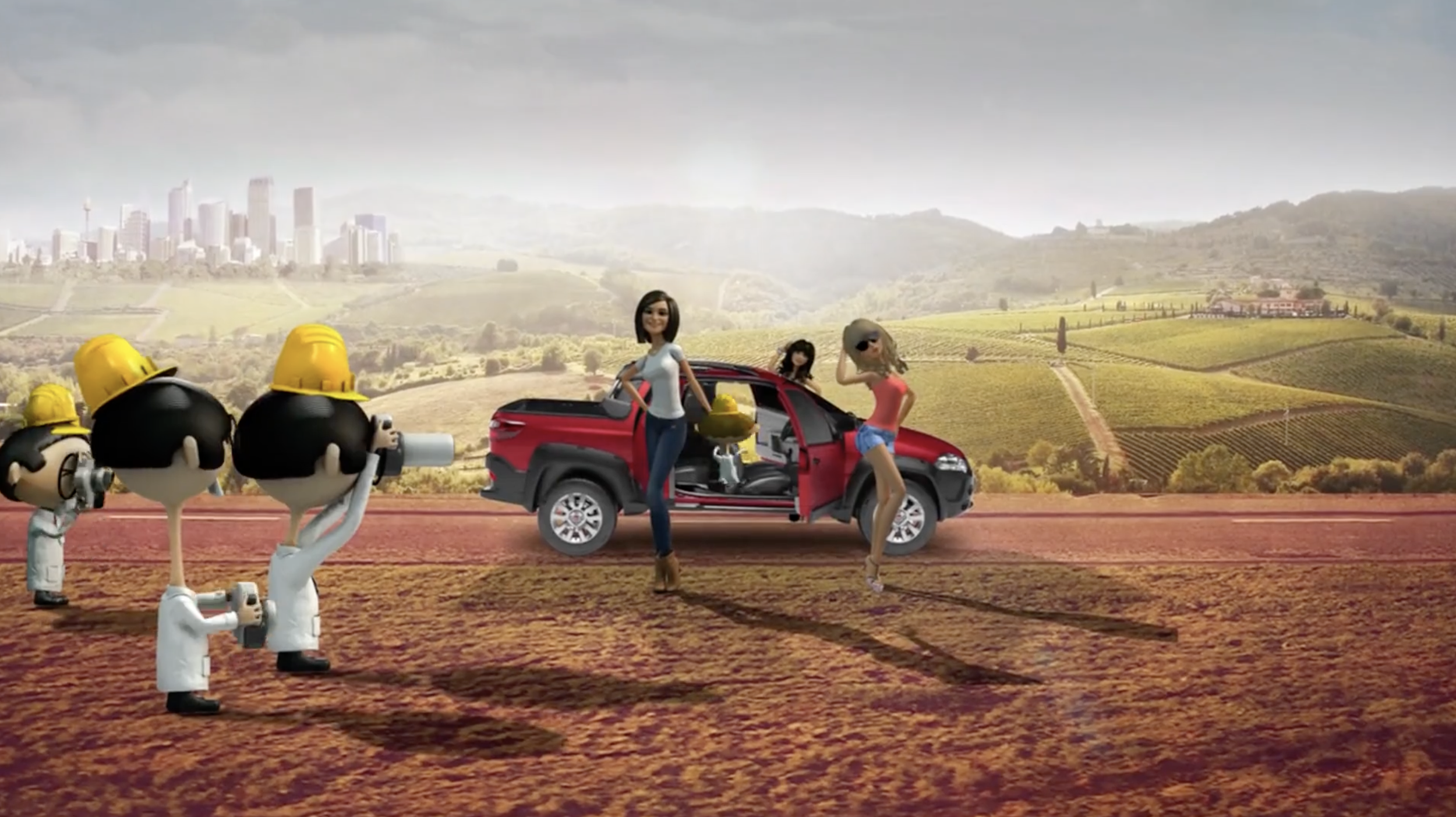 Fiat / Click Isobar Sao Paulo / 3D Animation / Rocky