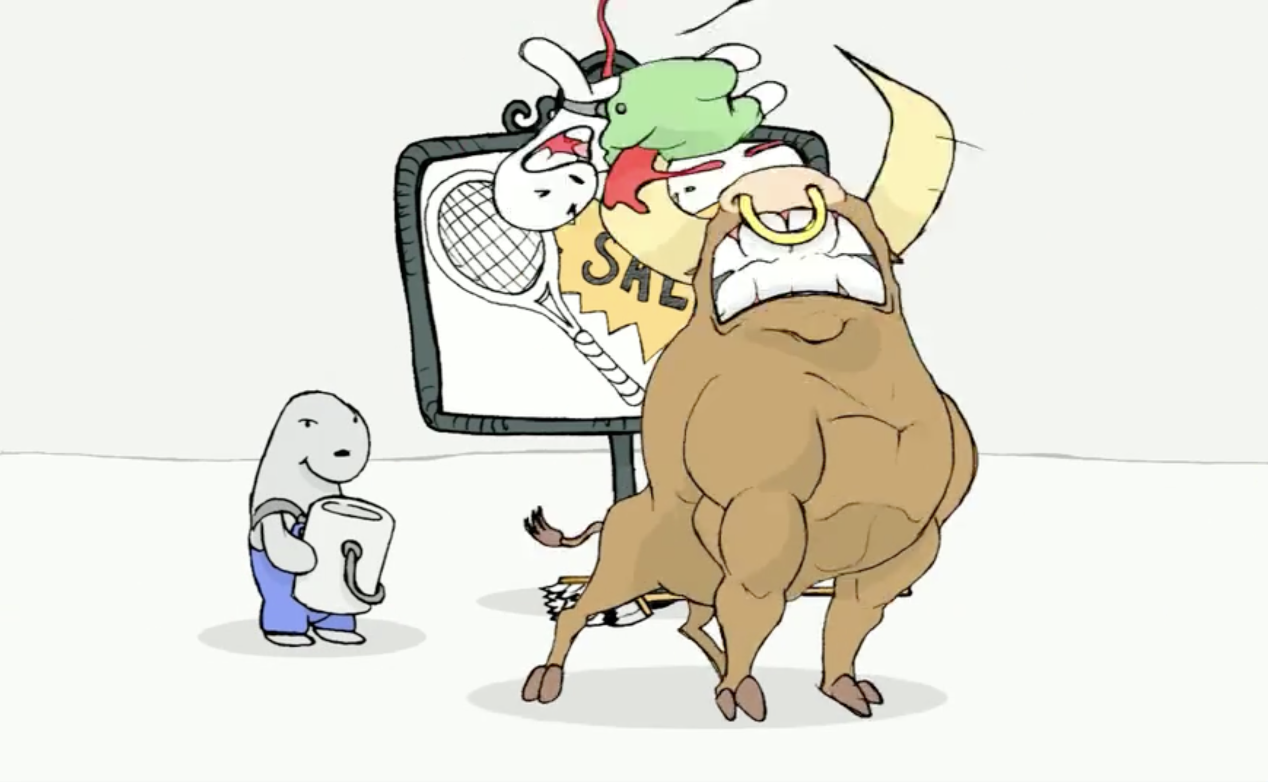 OONY / TBWA / 2D Animation / Tom + Rocky
