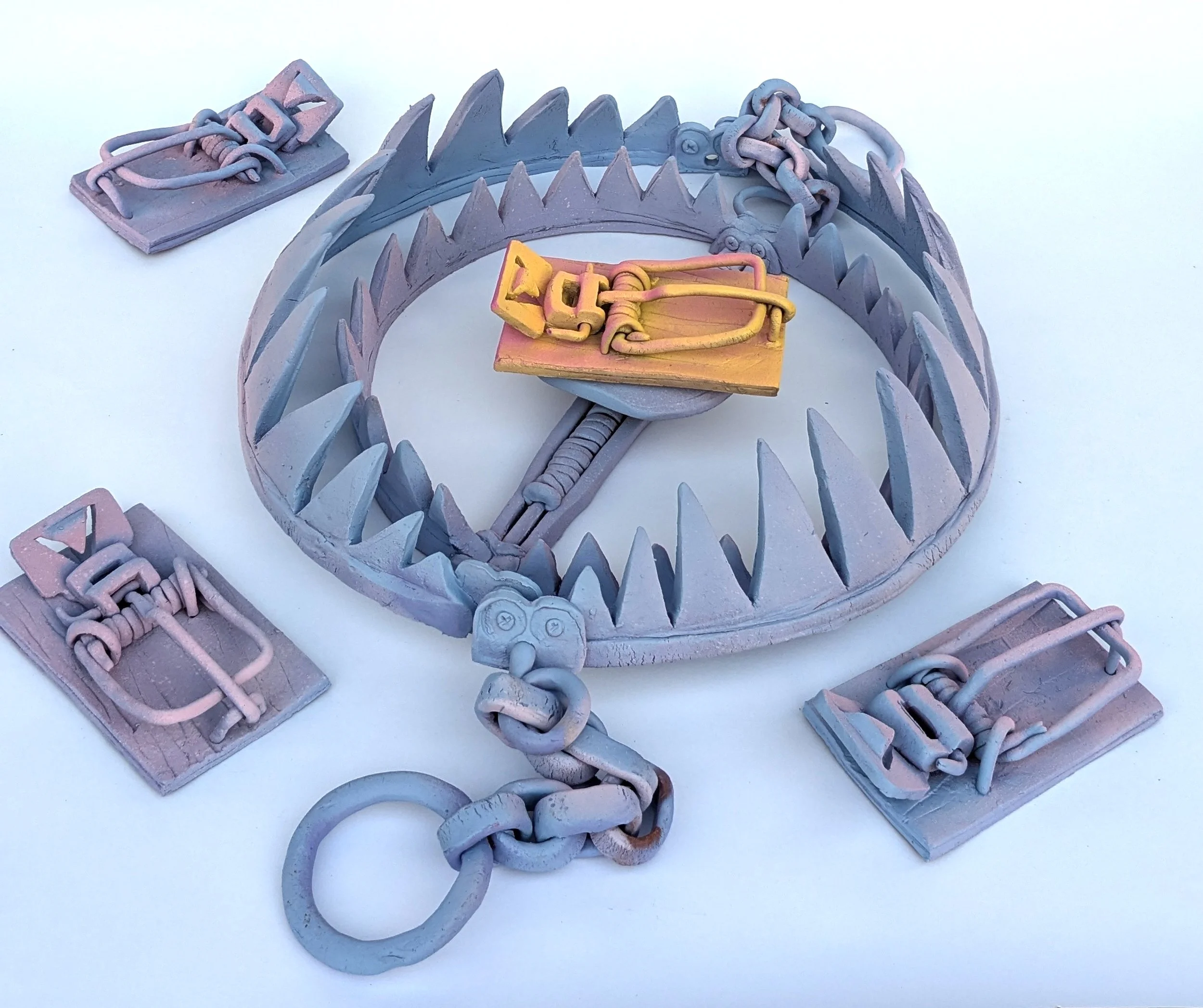 Spring Loaded Trap Landscape #1