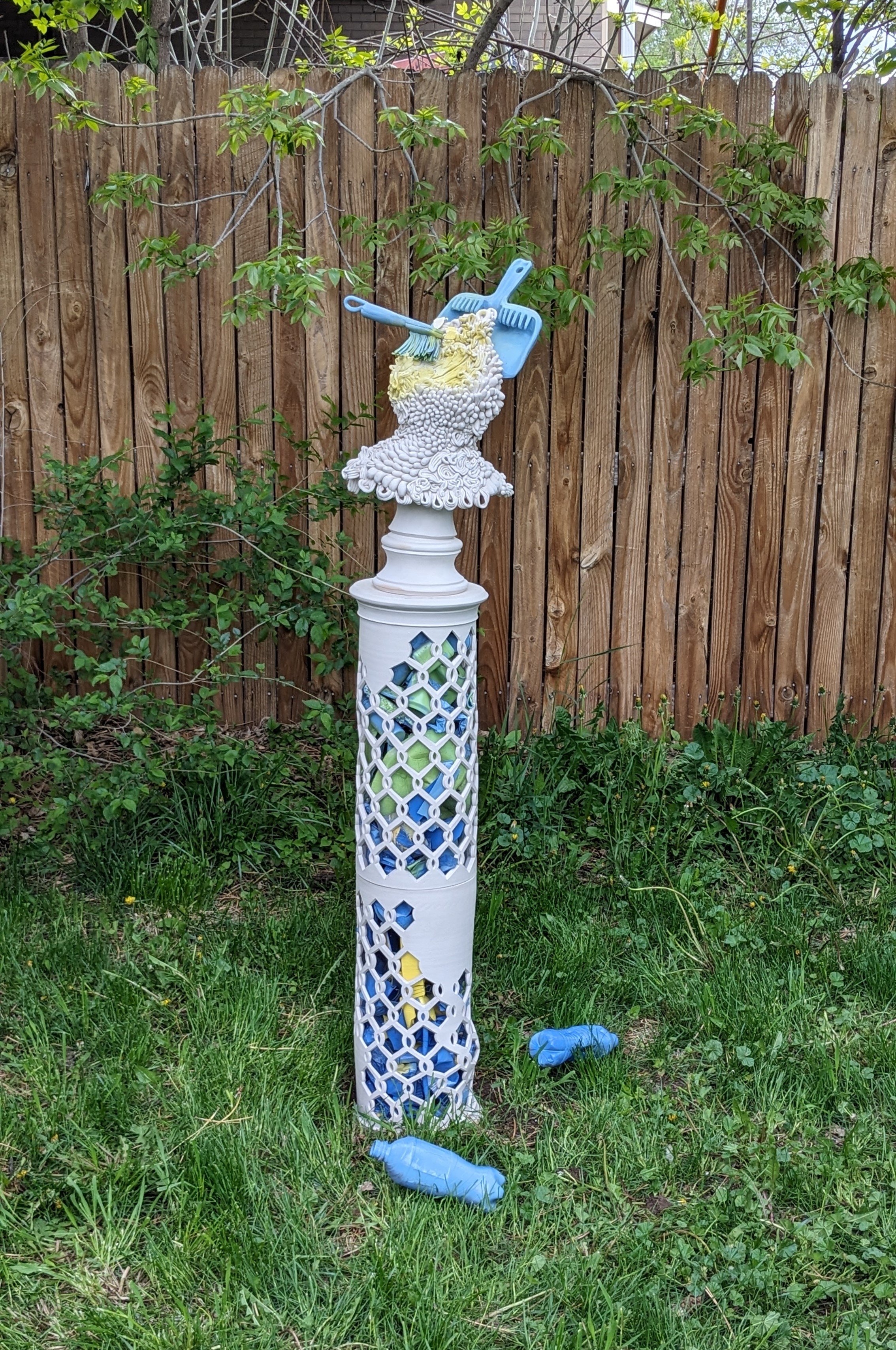 Swept Up (Yard Work Installation)