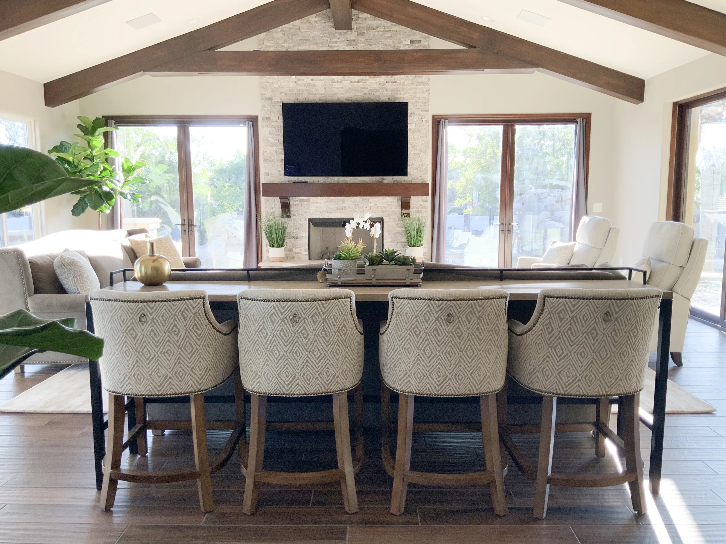 Interior Design | Traditional Family Room- Riverside, CA