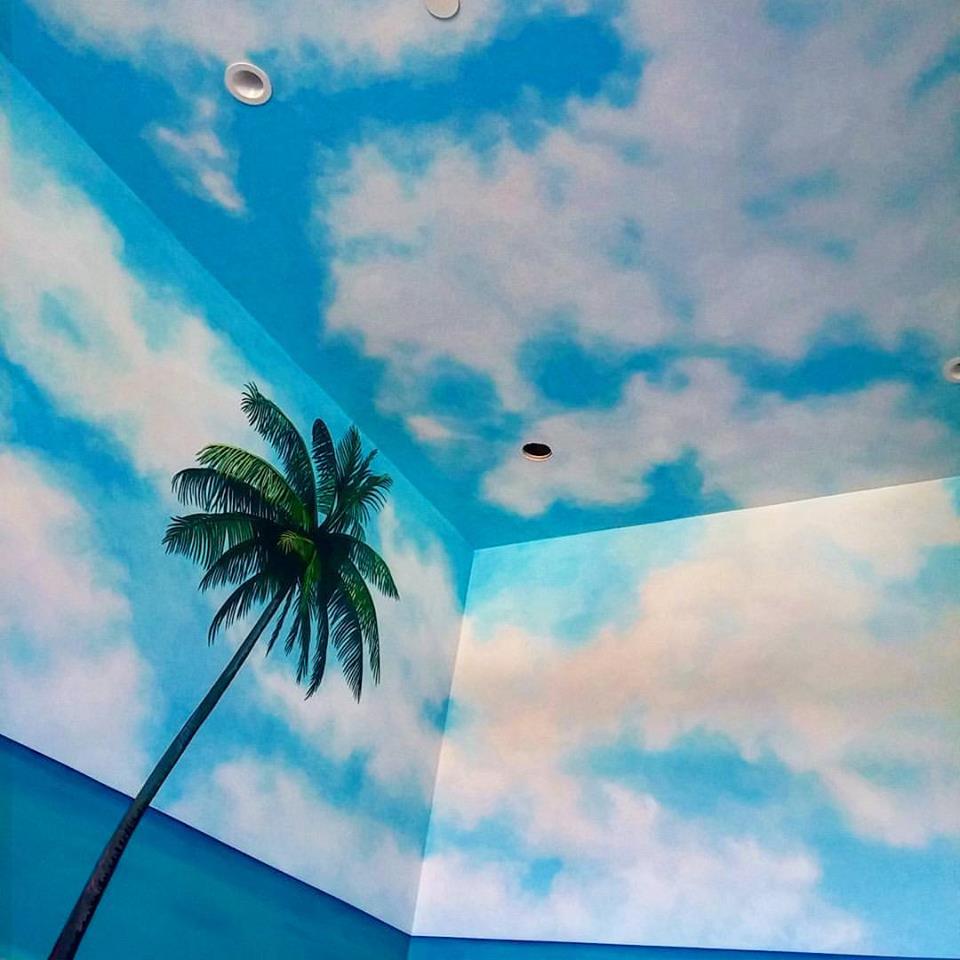 Beach bedroom Mural