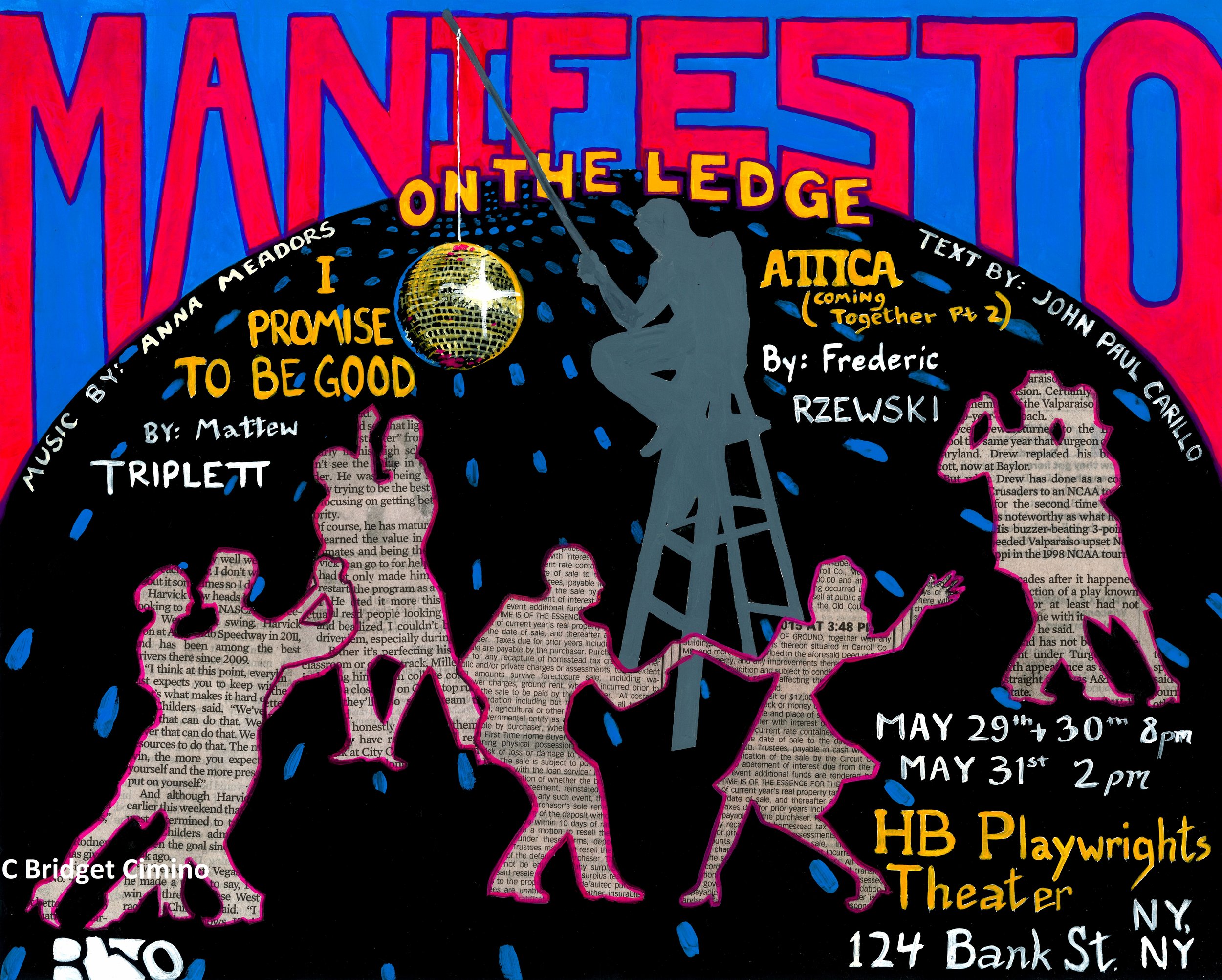 "Manifesto" poster for Rhymes with Opera