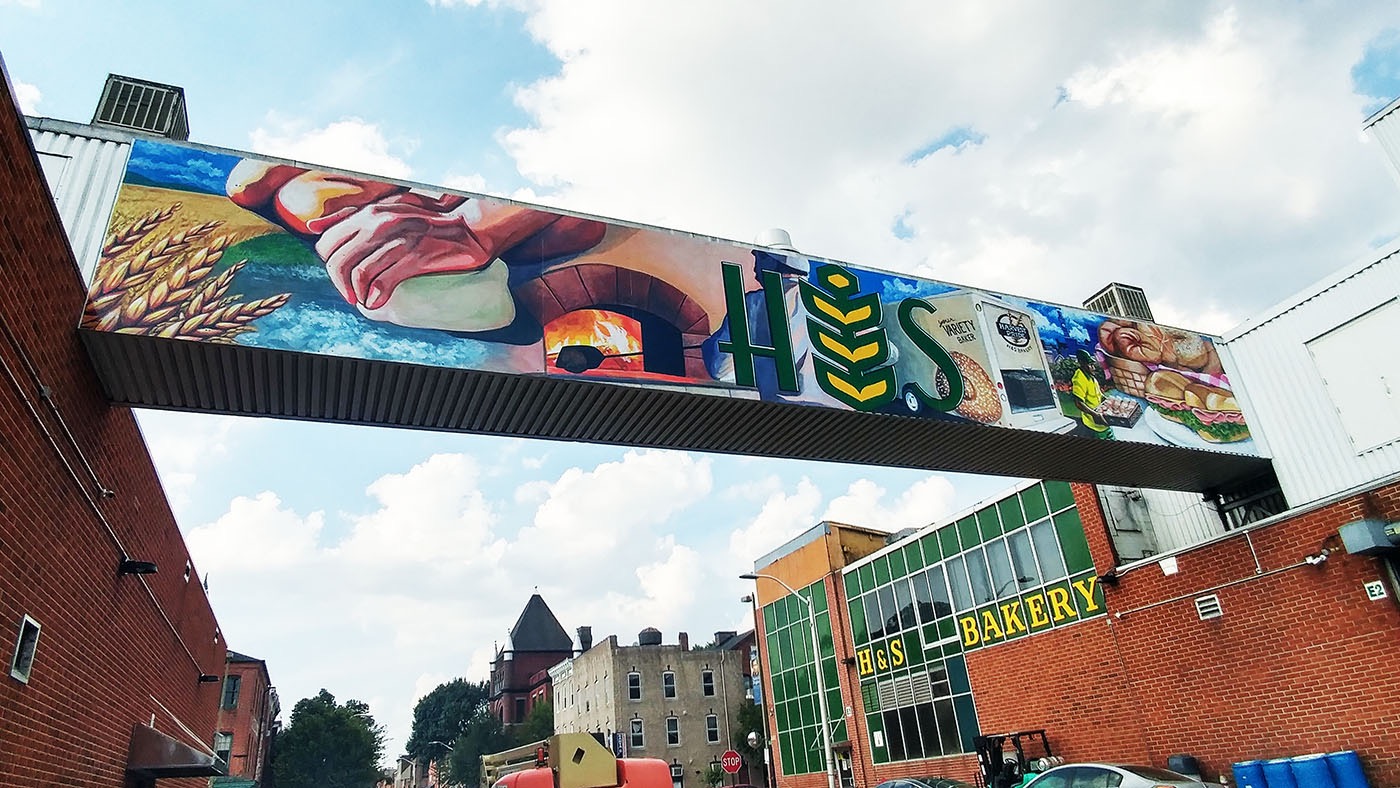 H&S Bakery Mural