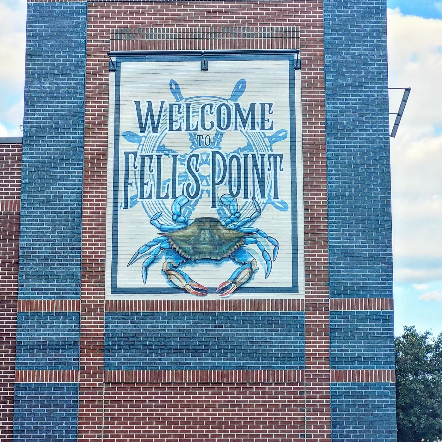 Welcome To Fells Point Mural