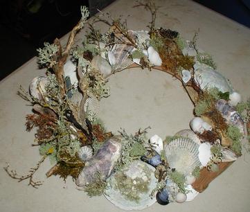 Driftwood wreath