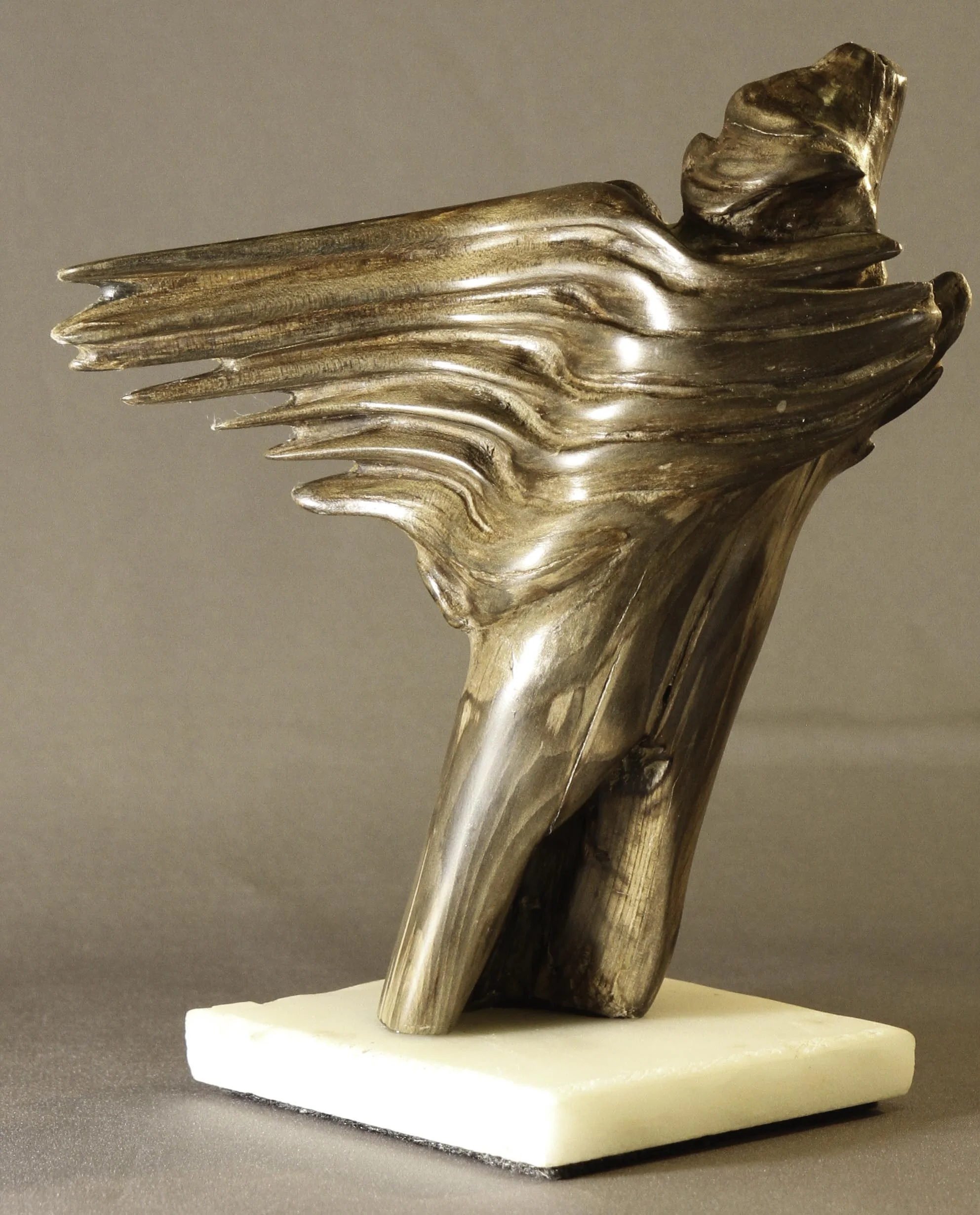 Winged Nike of the Olympic Mountains by Lewis Bennett