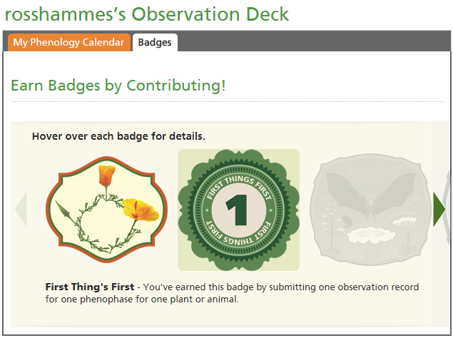 I won some badges! :-)