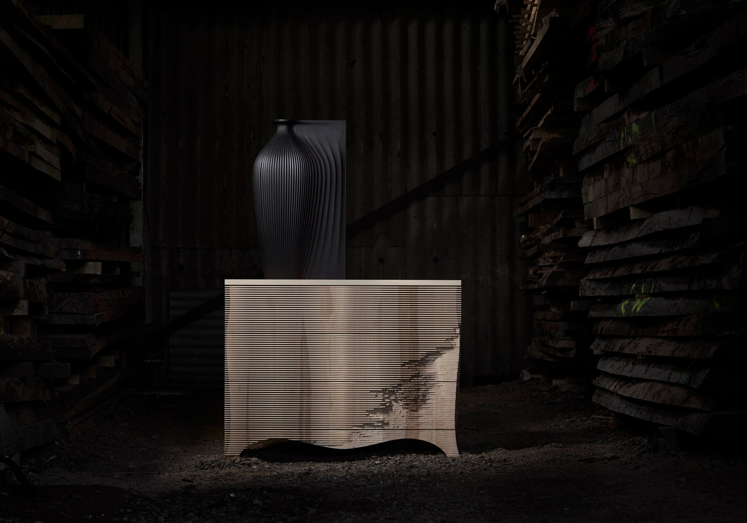 George Chest, 2013 and Zaha Hadid and Gareth Neal, VE-SEL, 2014