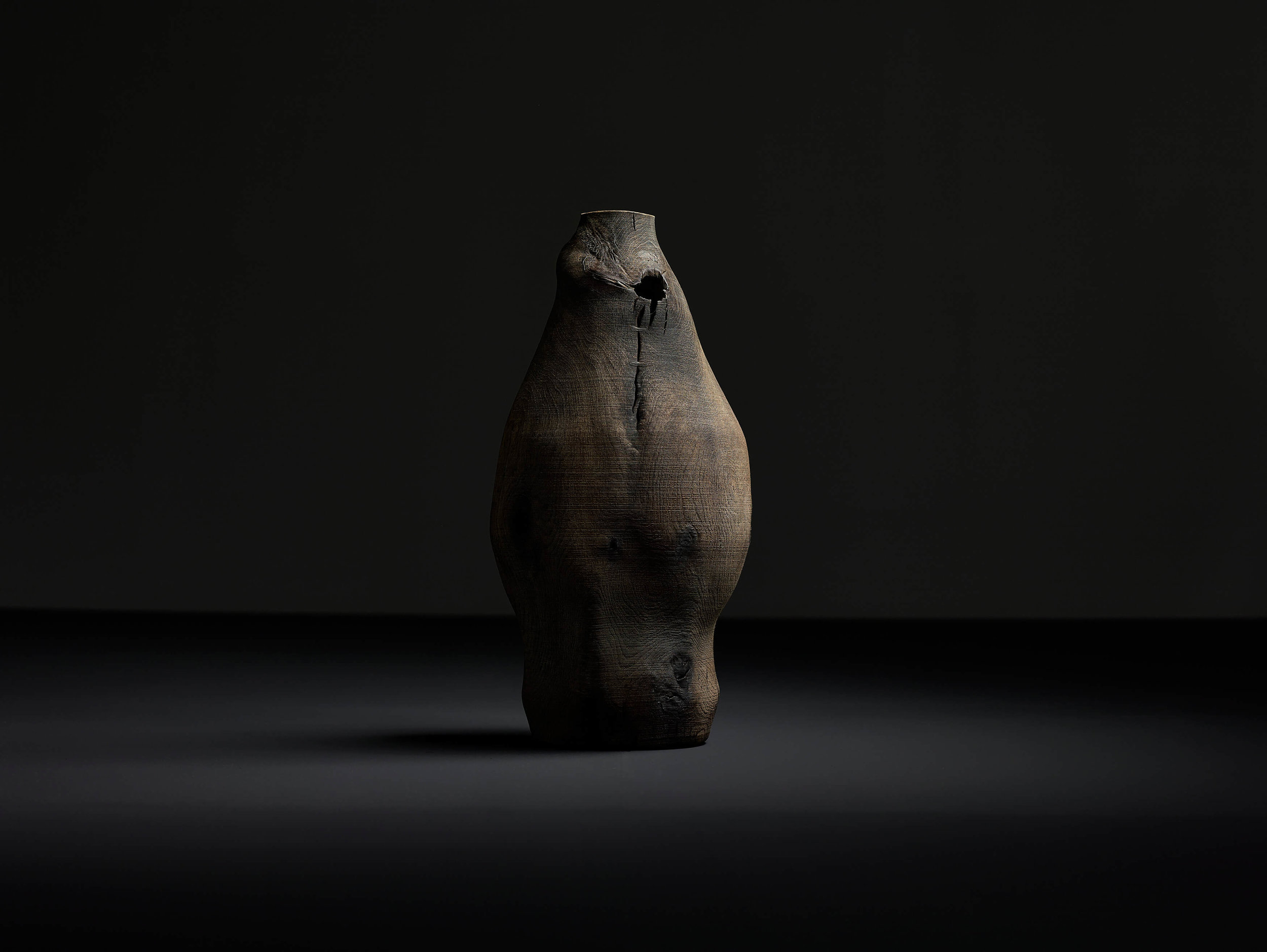 Ernst Gamperl, Object in Oak, 2015. Photo Bernhard Spoettel
