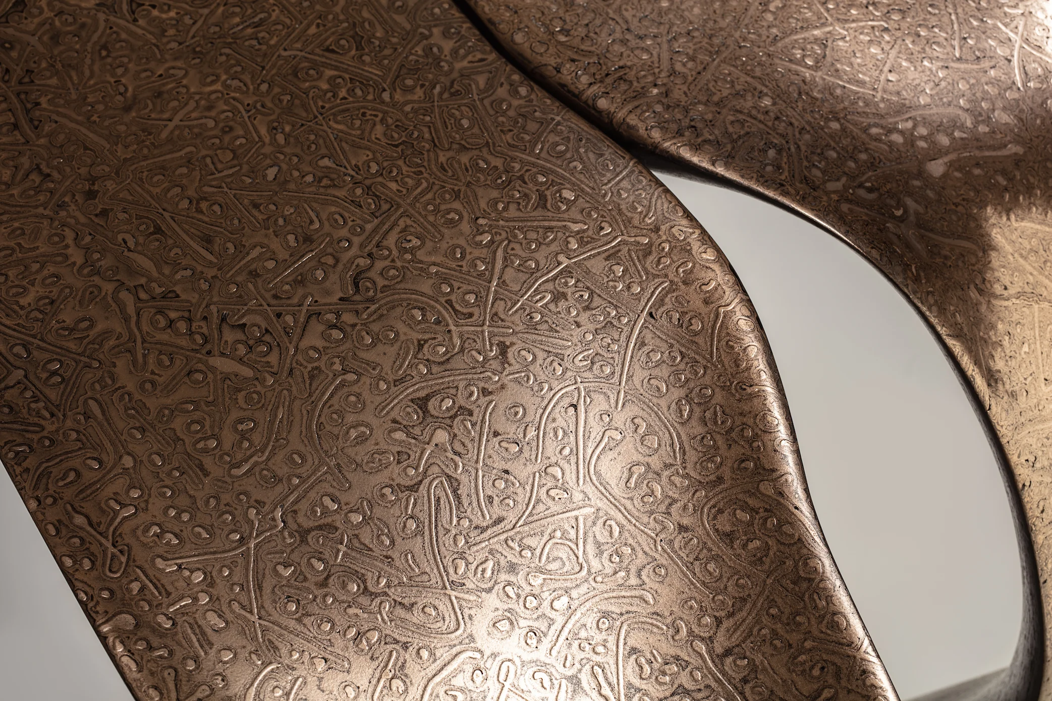 Mokume-Gane Console, 2019