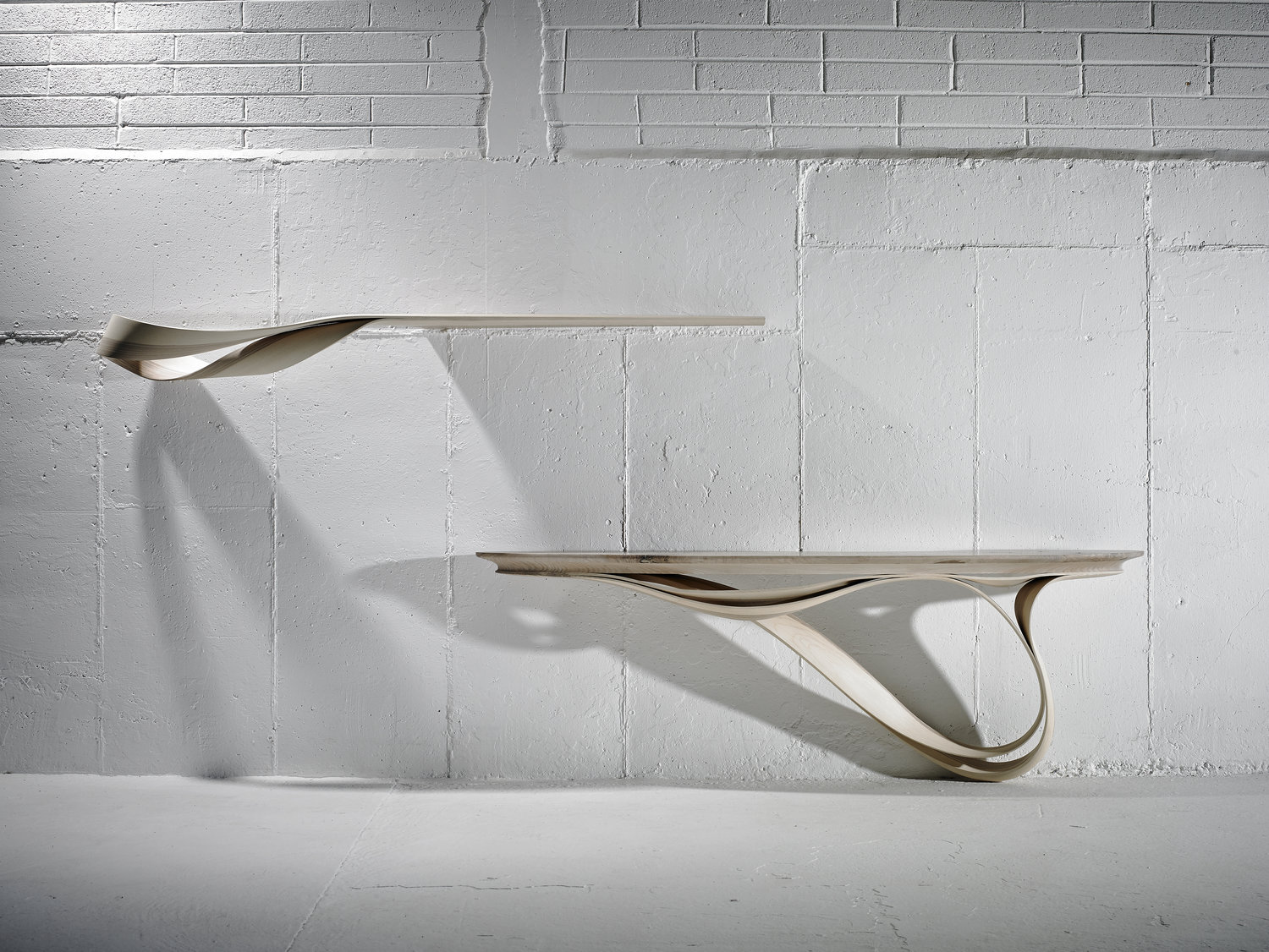 Enignum Shelf and Console, 2017