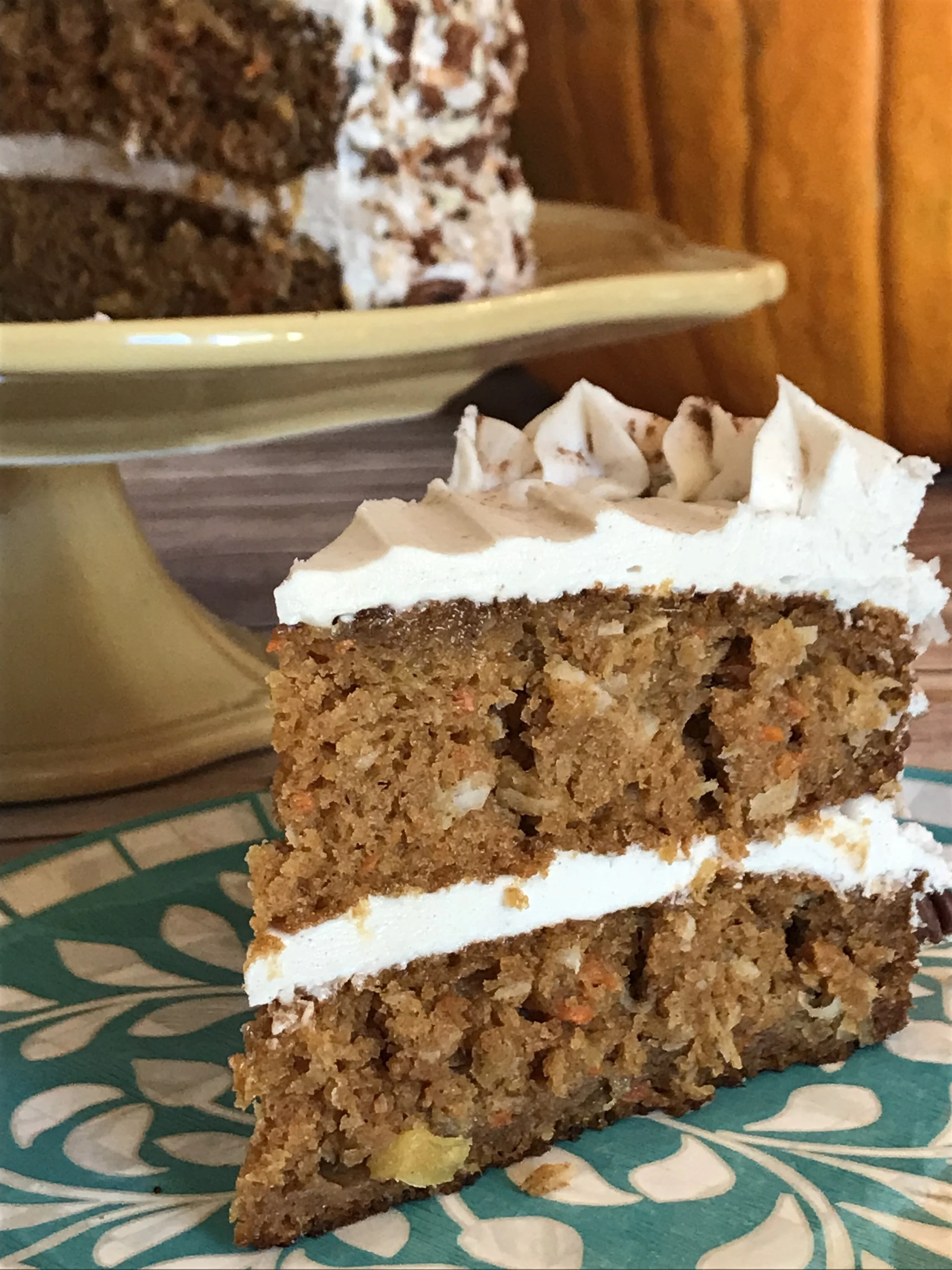 pumpkin carrot cake 