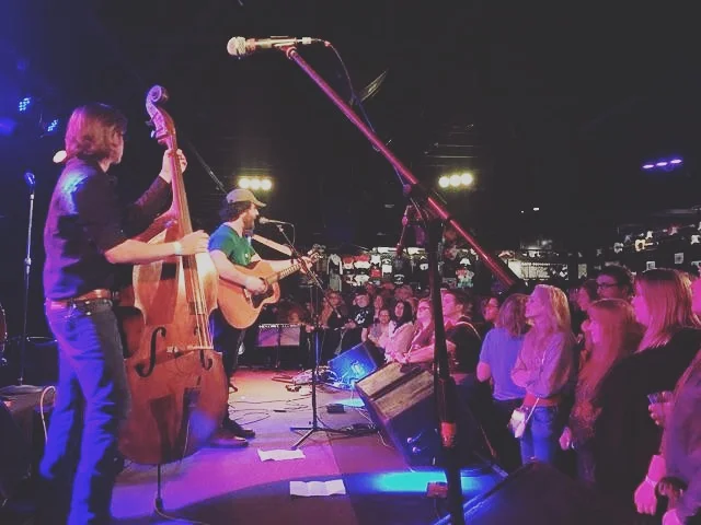 Playing a sold out Stone Pony. February 2017.