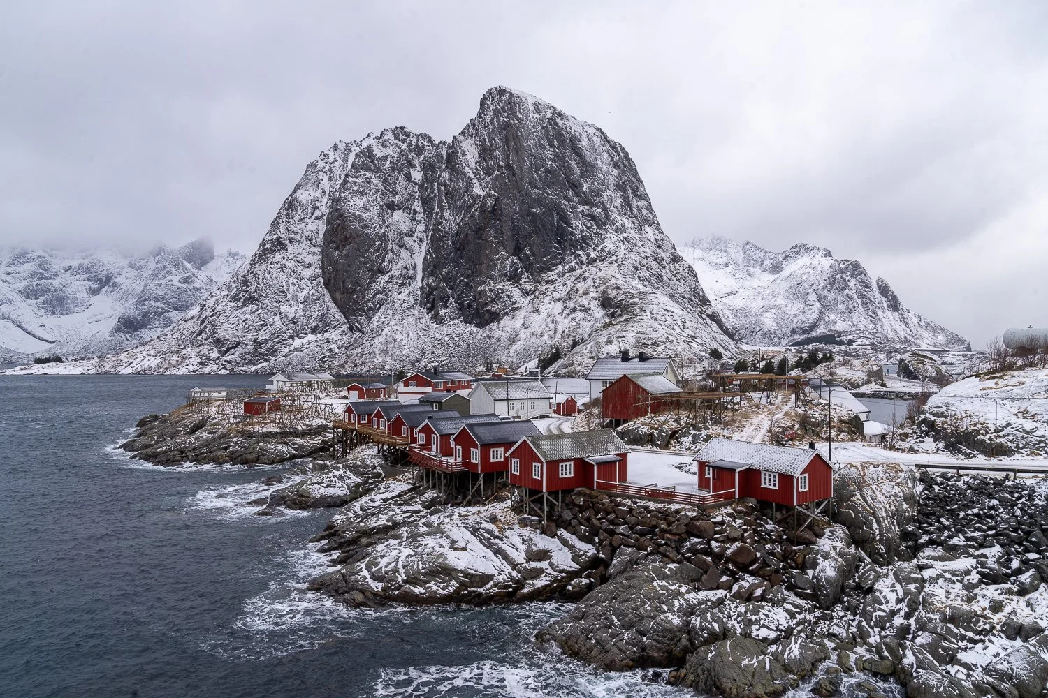 Frozen Fishing Village of Lofoten