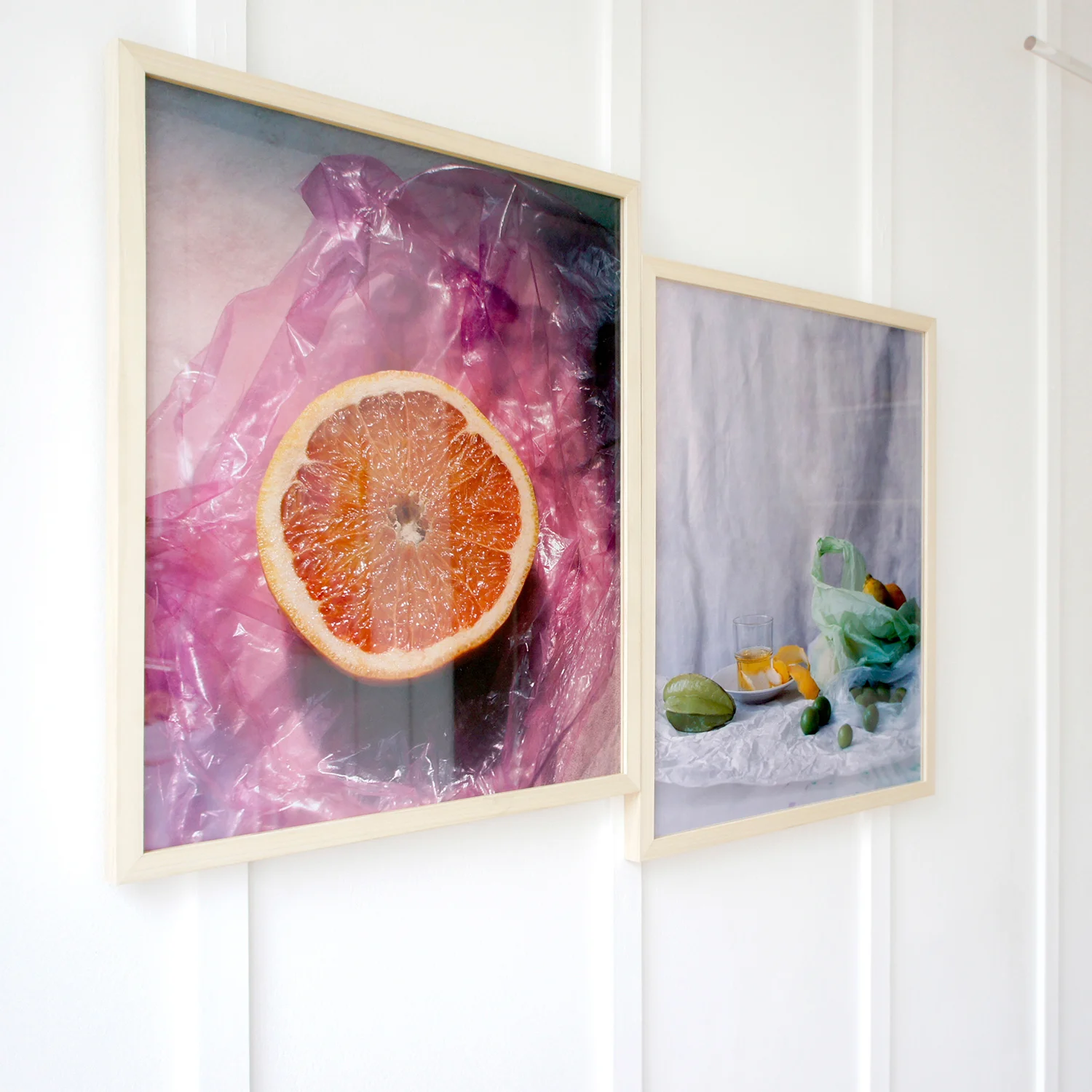 Untitled (Grapefruit) &amp; Untitled (Greens) - There's Still Life