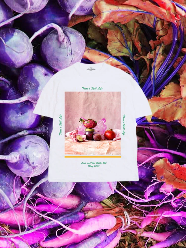 Pinks Short Sleeved T-Shirt - Front Print - There's Still Life
