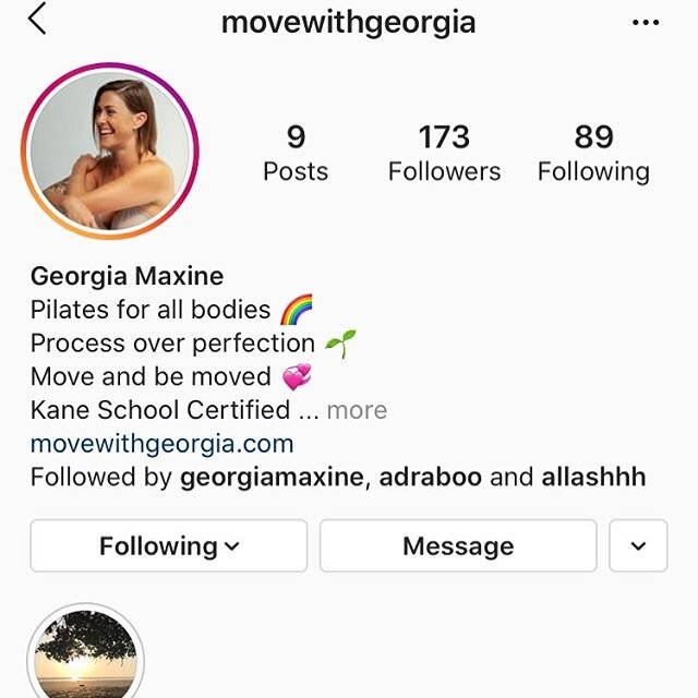 &ldquo;Using that feedback to feed energy into your body&rdquo; follow @movewithGeorgia on insta for live movement classes! She is one of the dancers in our &ldquo;Bold&rdquo; music video and an inspiring amazing person! 💓👍🏼😭 #criedwhilemovingthi