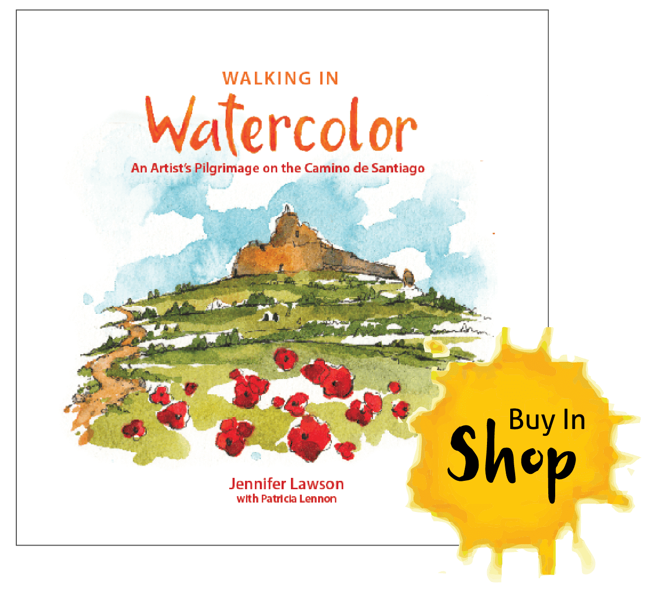 Walking in Watercolor Book — Jennifer Lawson