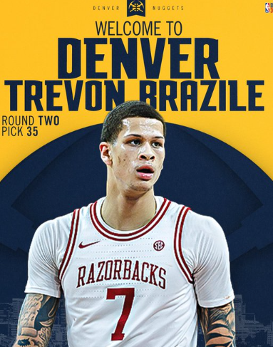 Trevon Brazile to join Denver Nuggets
