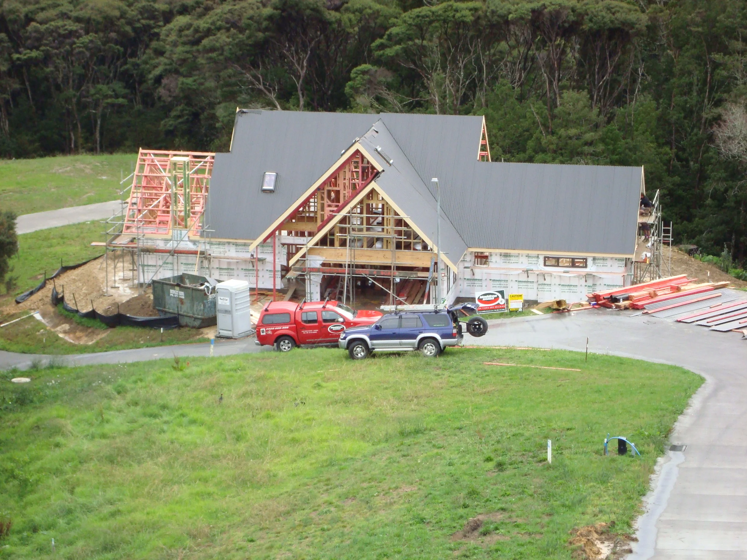 The team built a house to be proud of