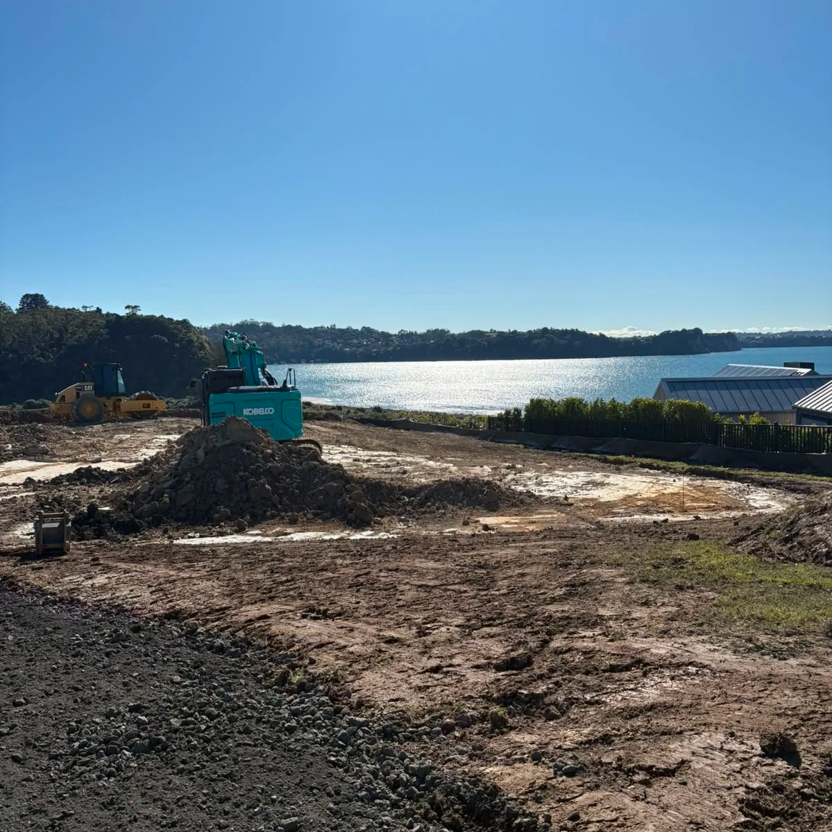 Maddren Home Weiti Bay project excavation