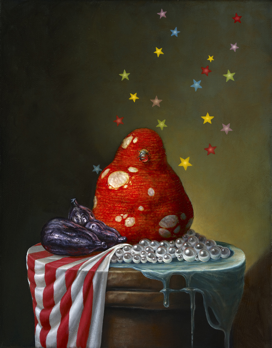 Pear with Stars
