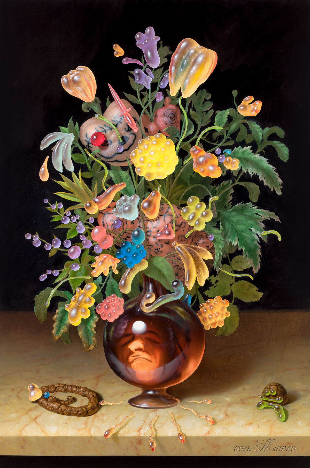 Still Life With My Head in Vase