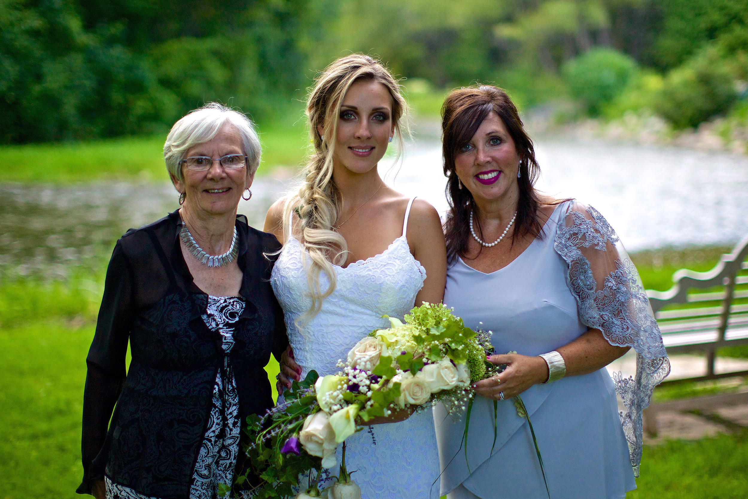 Grandma and Mom