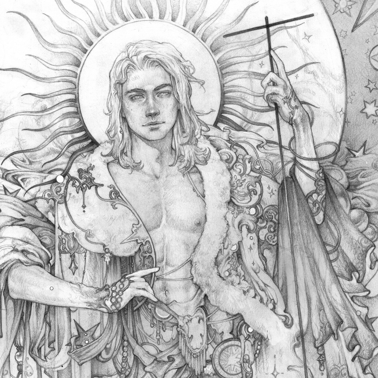 Suncatcher | Pencil Drawing 2022 🌞

This is one of the 60 originals up for grabs on my new 400 page artbook Kickstarter! 2 go up everyday and this one is now available. Thanks again to ask those who back and there's 10 days left to grab one before i